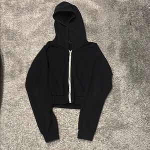 Forever 21 Black and White Hoodie
